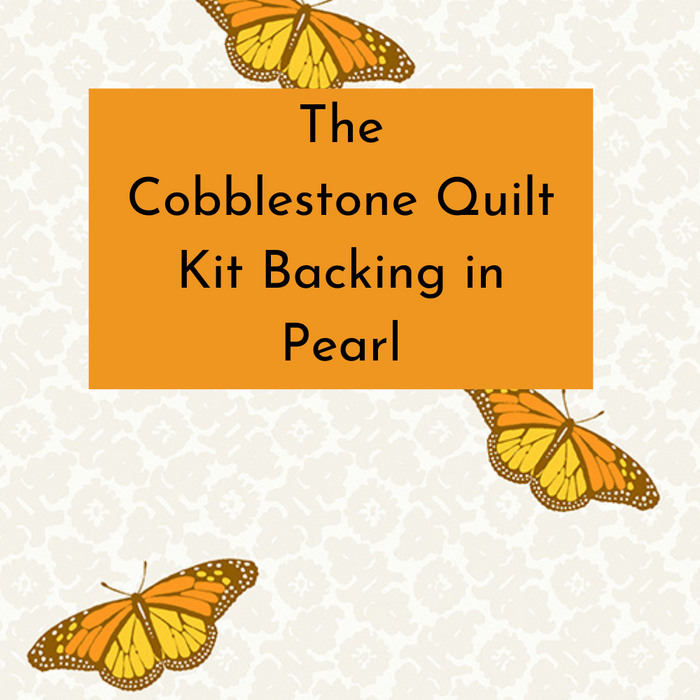 Sun Print 2024: Cobblestone Quilt Kit Backing Pearl