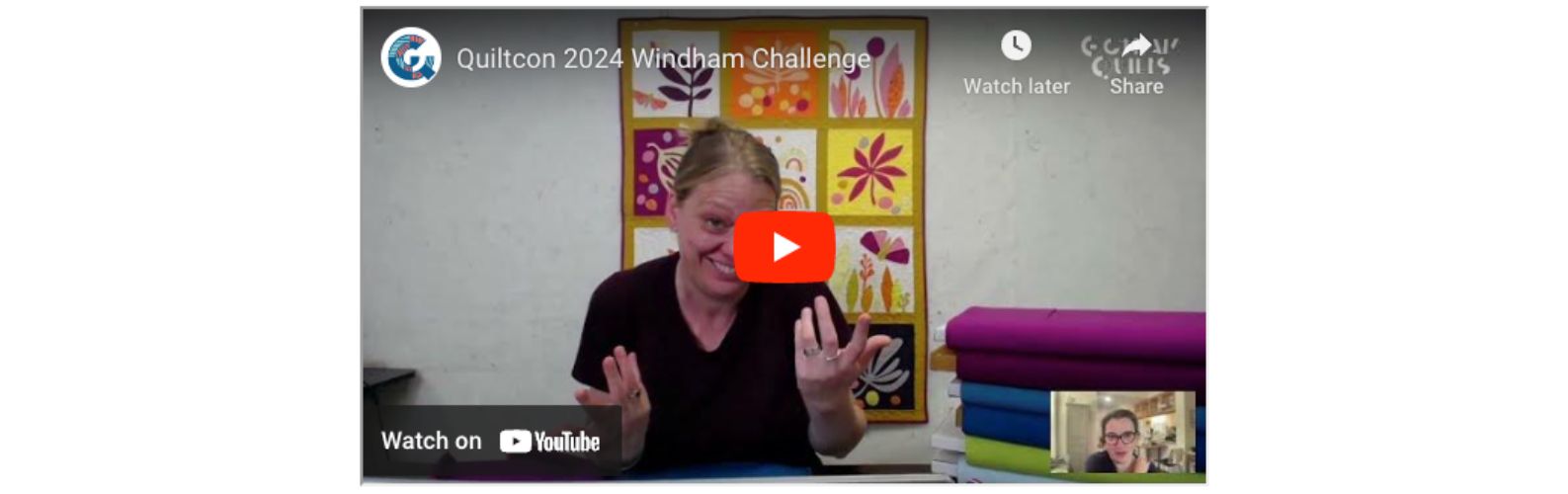 Quiltcon 2024 Windham Fabric Challenge Fabrics