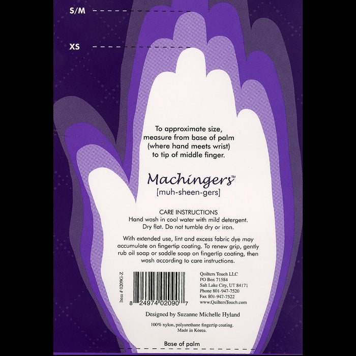 Machingers Quilting Glove Extra Small