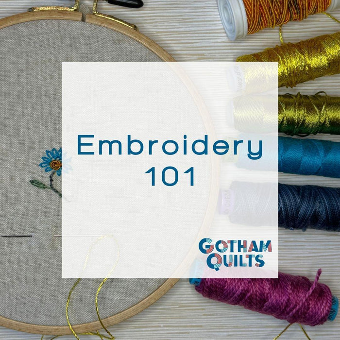 Embroidery 101