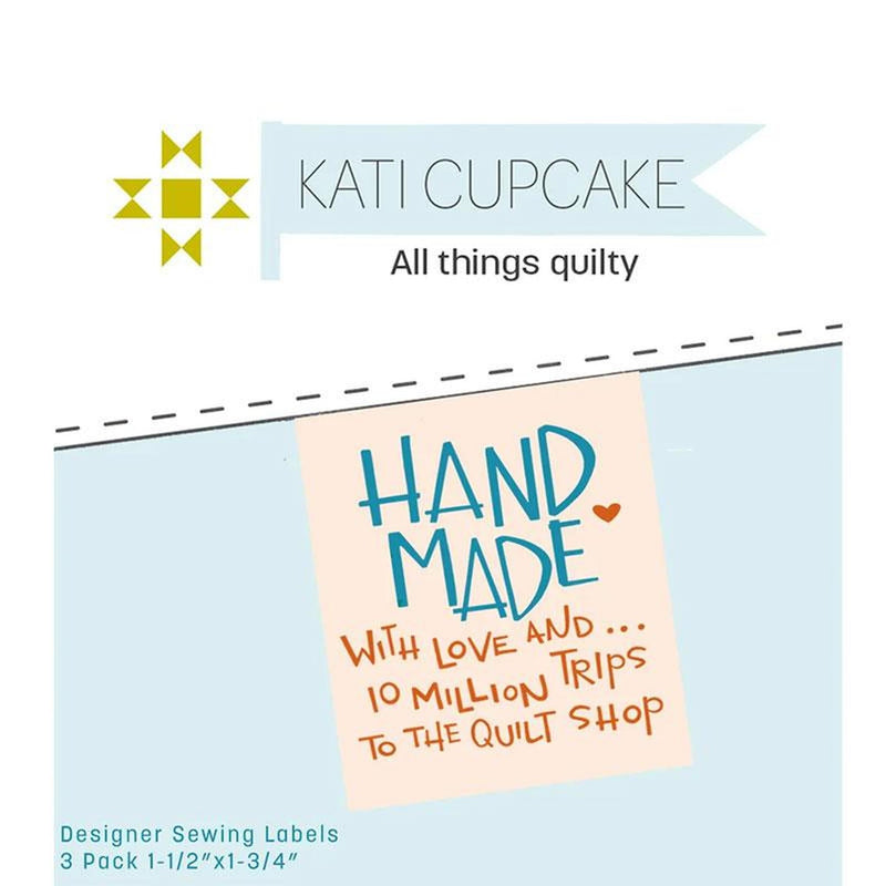 Quilt Label - Kati Cupcake 10 Million Trips