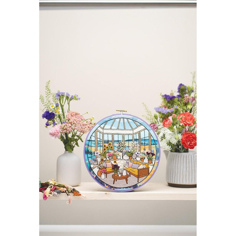 Embroidered Interiors Hand Embroidery Book by Penny Dowdell