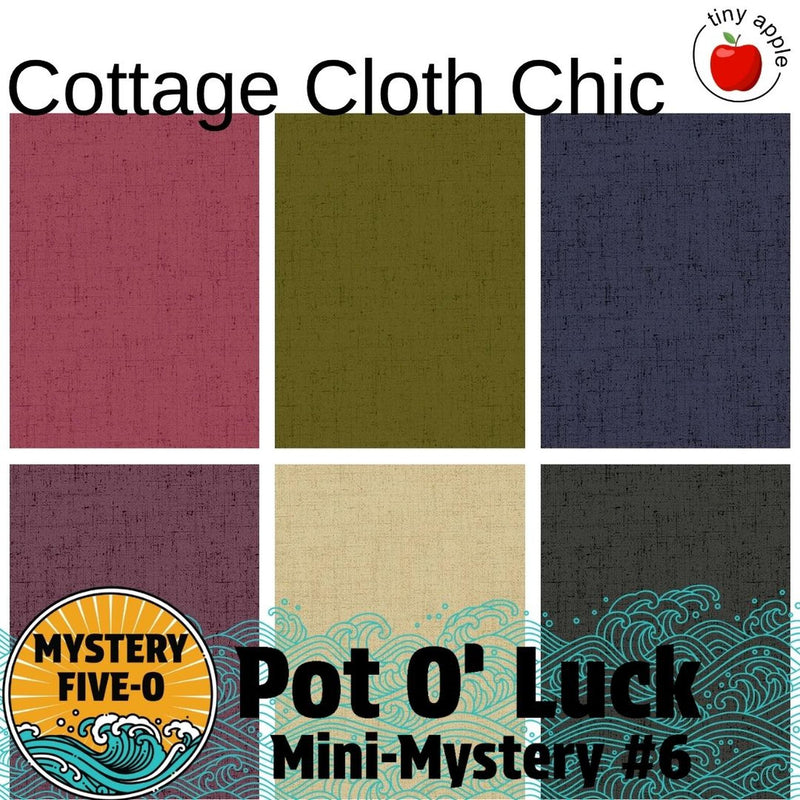 Mystery Five-0 Mini #6 - Kit - Pot O' Luck | Cottage Cloth Chic