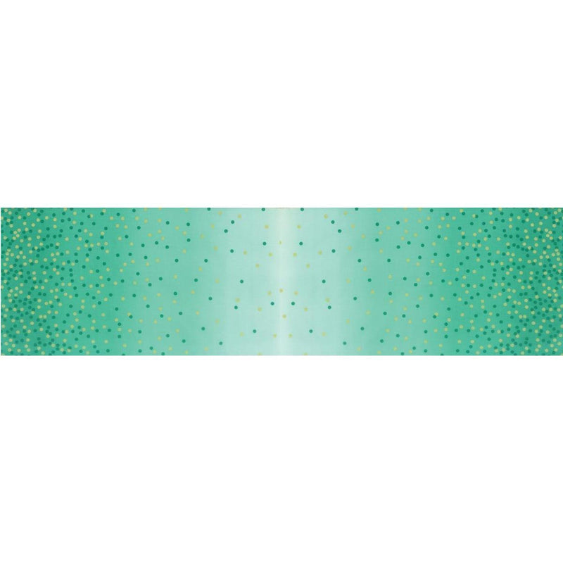 Best Ombre Confetti - Ombre Dots Modern Geometric Metallic - Teal