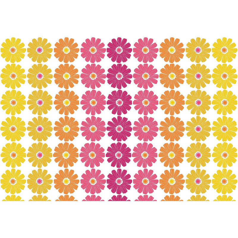 Chalk Garden - Daisy Ombre Stripe - Pink/Multi