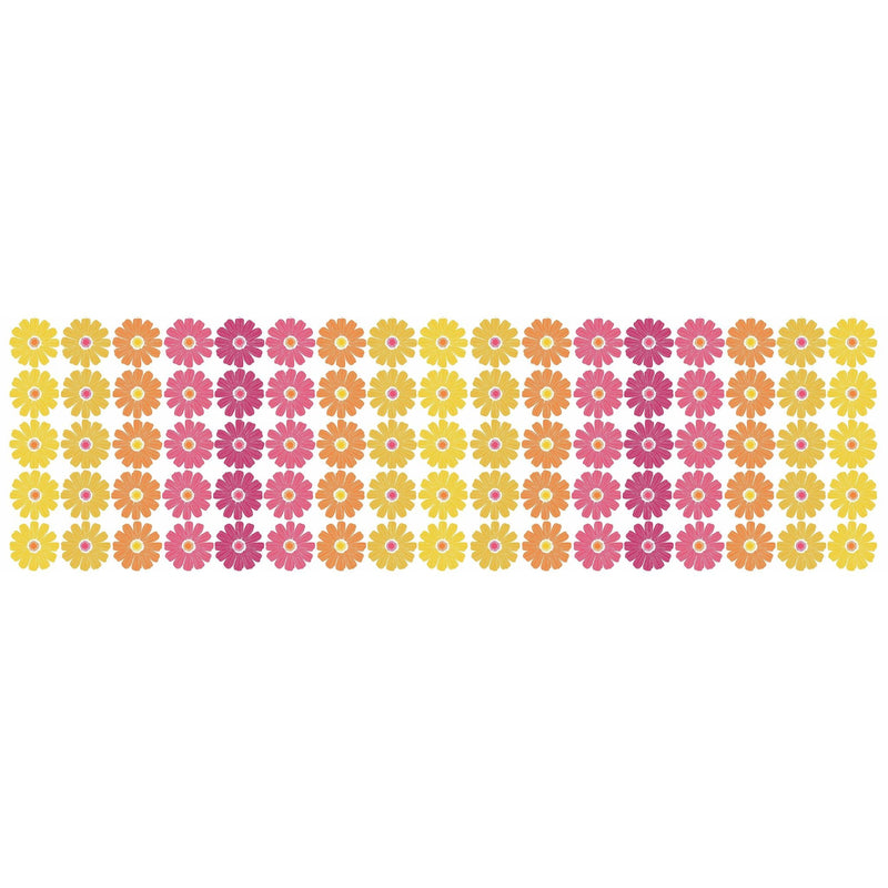 Chalk Garden - Daisy Ombre Stripe - Pink/Multi
