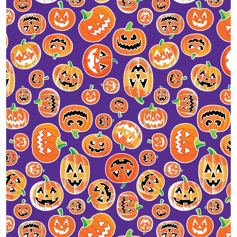 Chills & Thrills - Spooky Pumpkins - Purple