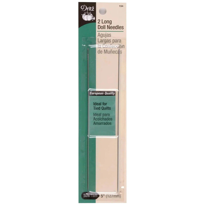 Prym Dritz Dollmaking Needles 5in 2ct