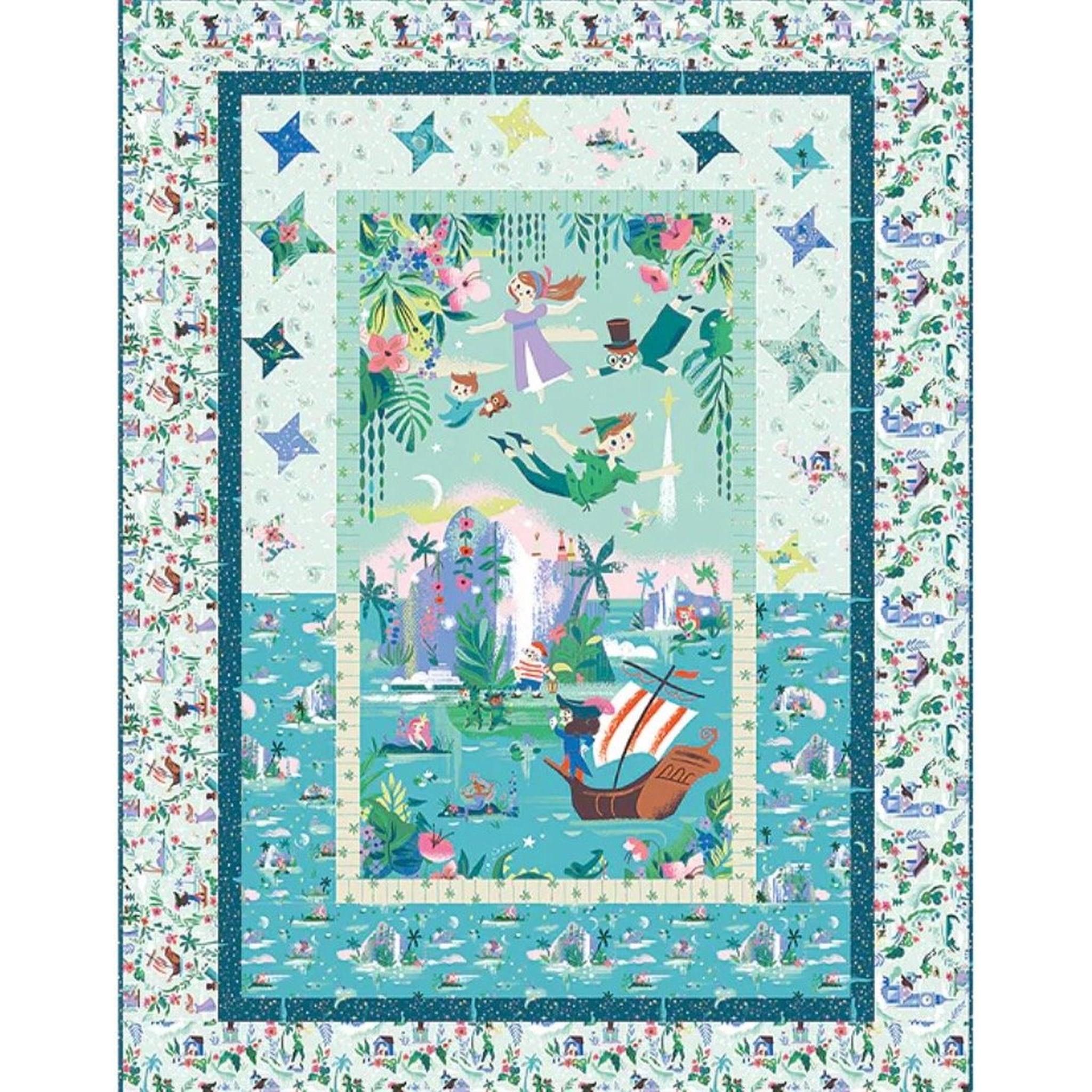 Forever Neverland Panel Quilt Boxed Kit from Riley Blake — Gotham Quilts