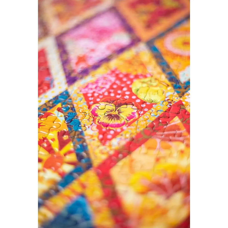 Kaffe Fassett Diamond Quilt 1000-Piece Jigsaw Puzzle