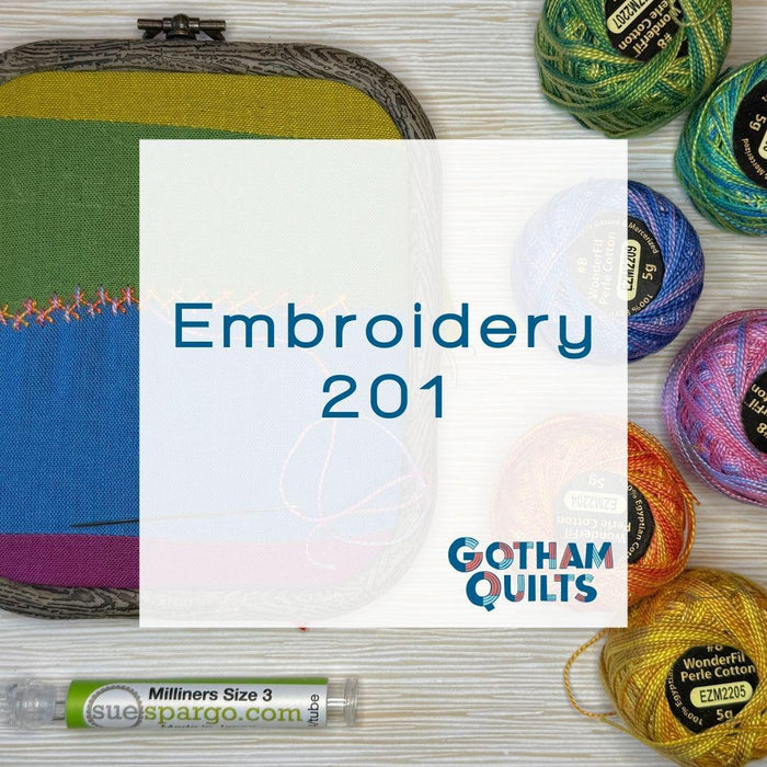 Embroidery 201