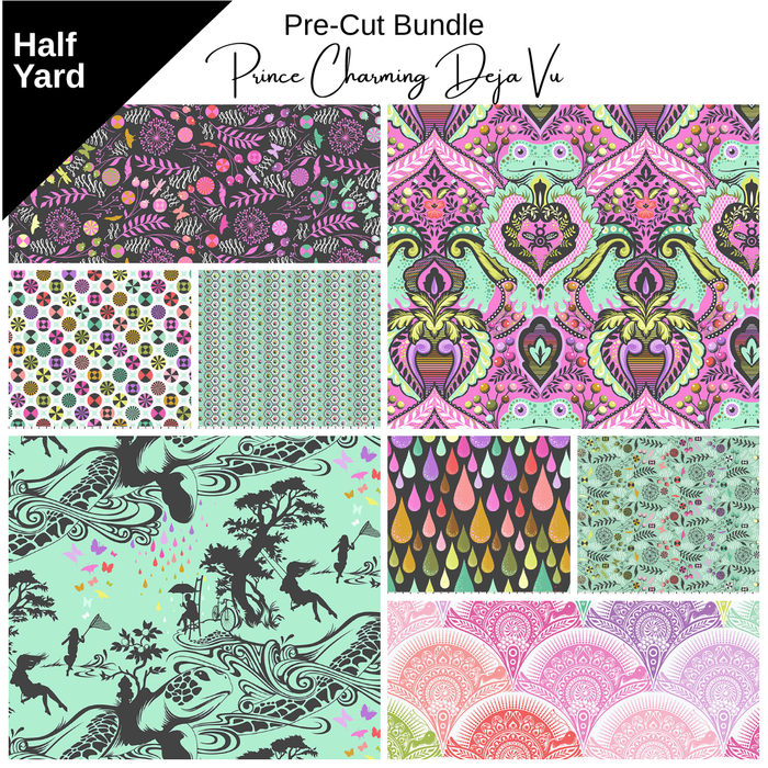 PREORDER Prince Charming Deja Vu (8) - Half Yard Bundle