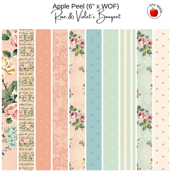 Rose & Violet's Bouquet des Fleurs (10) - Apple Peel Bundle