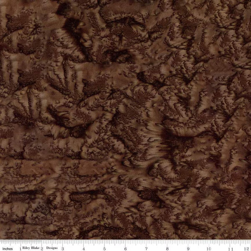 Expressions Batik Hand Dyes by Riley Blake - Chocolate