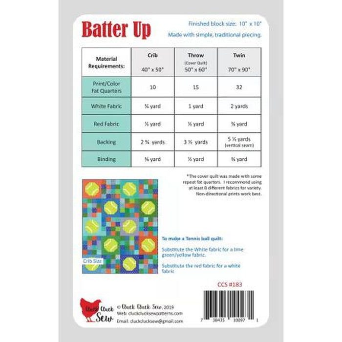 Pattern: Batter Up