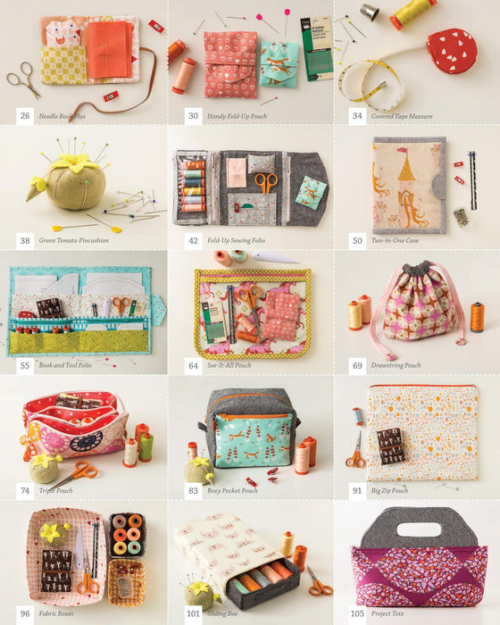 NOVEMBER PREORDER -- Stitched Sewing Organizers by Aneela Hoey