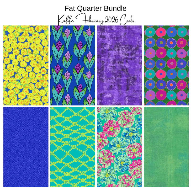 Fat Quarter Bundle (8) Kaffe Collective Cools