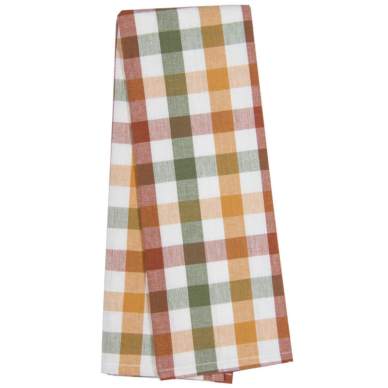 Dunroven House Sage Terra Cotta Pumpkin Tea Towel
