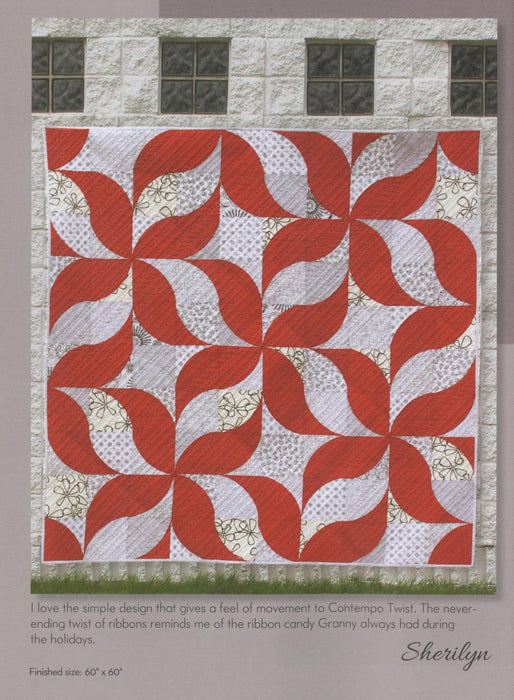 JANUARY PREORDER -- One Wonderful Curve: 12 Contemporary Quilts Book