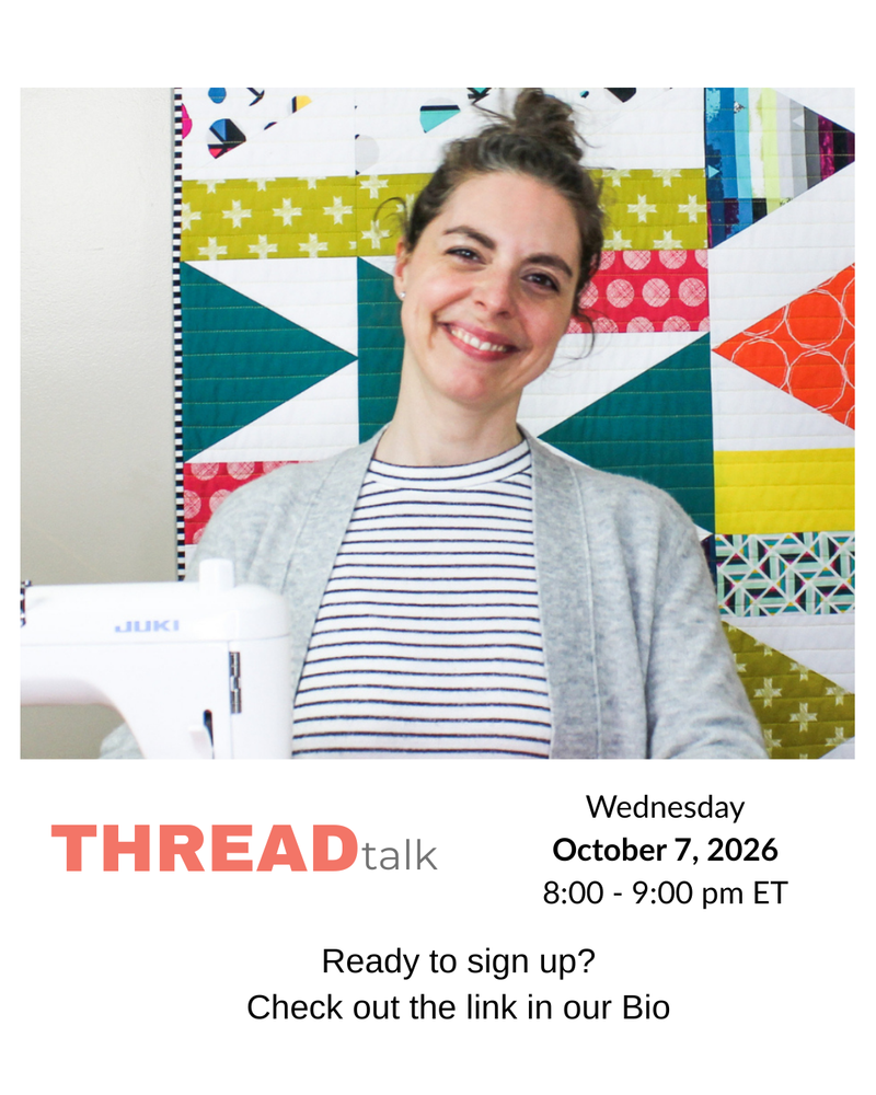 10/07/26 - VIRTUAL THREAD Talk - Shannon Fraser - 8-9pm