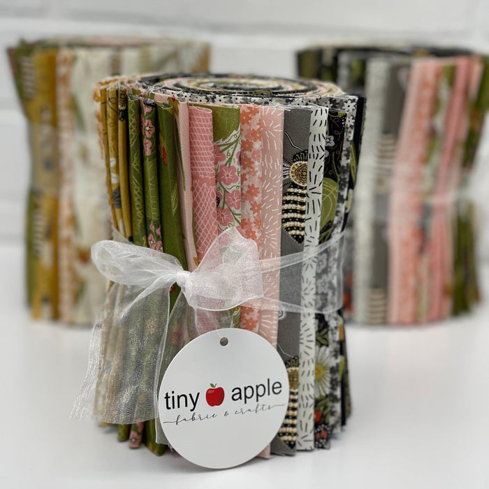 6" Apple Peels (28) - Bee Garden by Gingiber