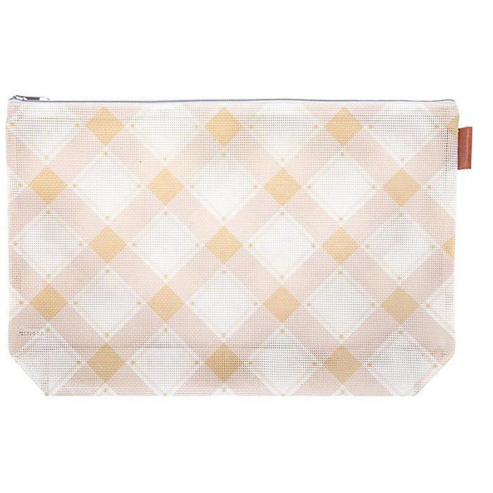 Mad for Plaid Project Bag by Its Sew Emma - 11" x 16"