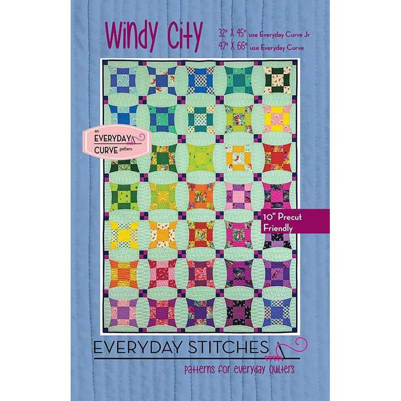 Windy City Quilt Pattern by Everyday Stitches