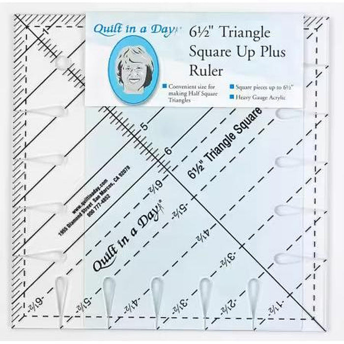 6 1/2 Triangle Square Up PLUS Ruler