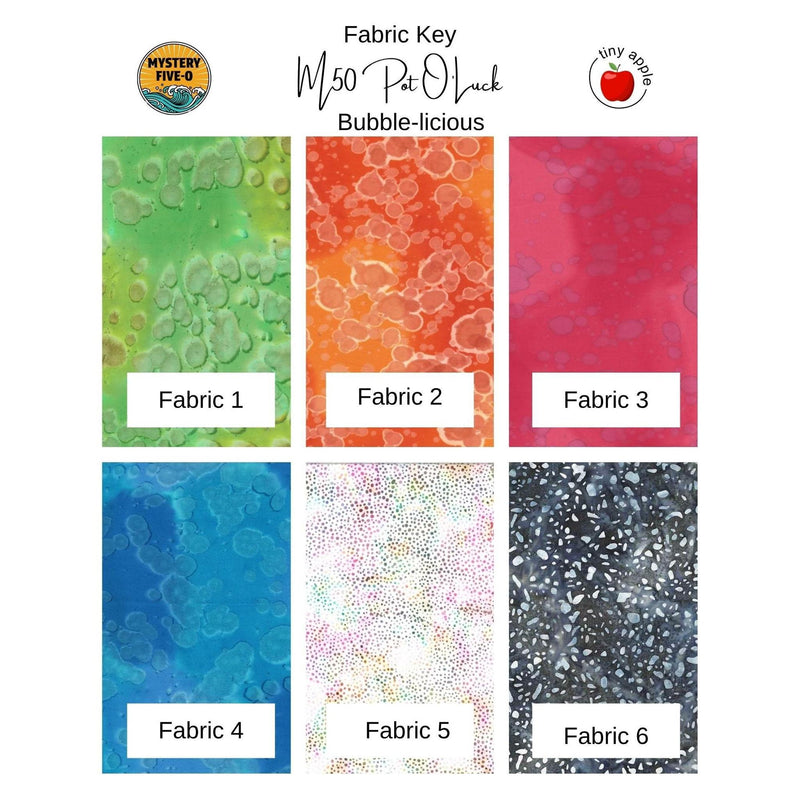 Mystery Five-0 Mini #6 - Kit - Pot O' Luck | Bubble-licious