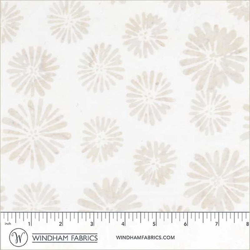 Anthology Fabrics - Encore - Blooms -  Whisper