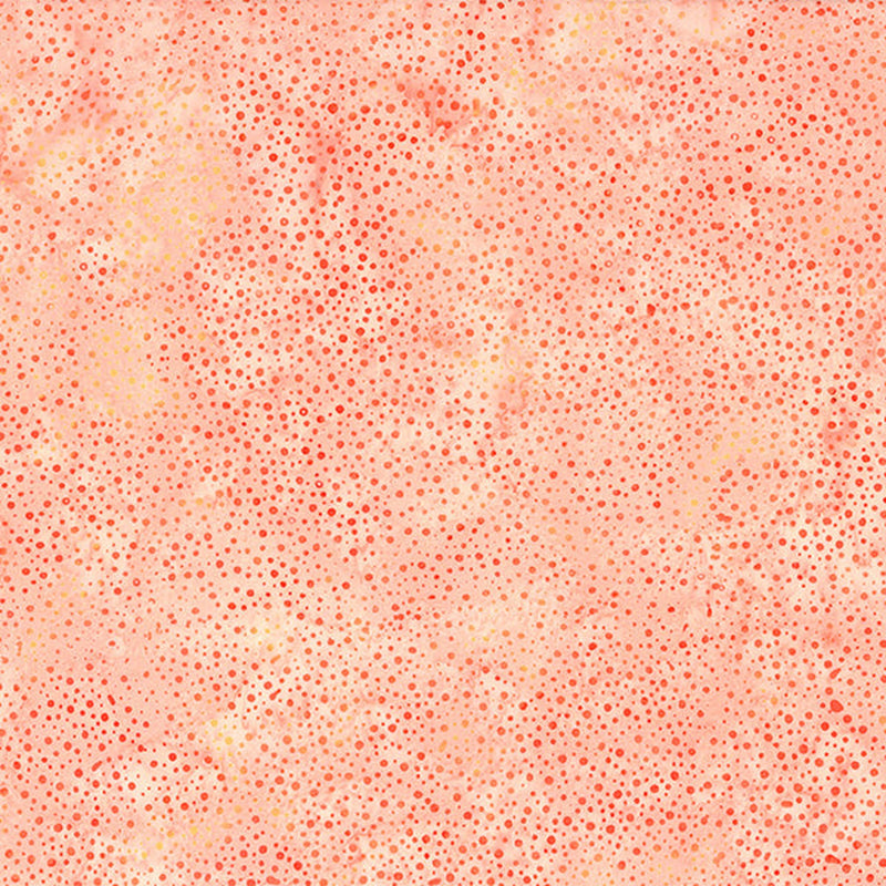 Hoffman Fabrics - Dot Batiks - Sherbet