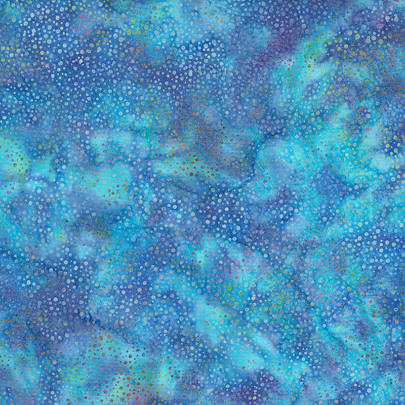 Hoffman Fabrics - Dot Batiks - Robin
