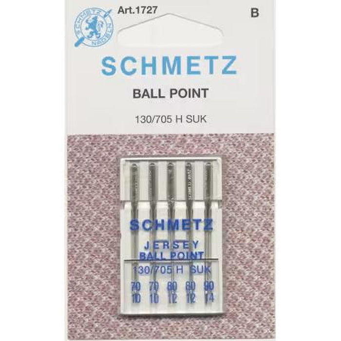 Schmetz Ball Point Machine Needle Assorted Sizes