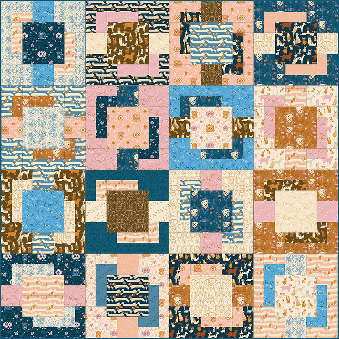 Dog Park Scrapbooking Quilt Kit