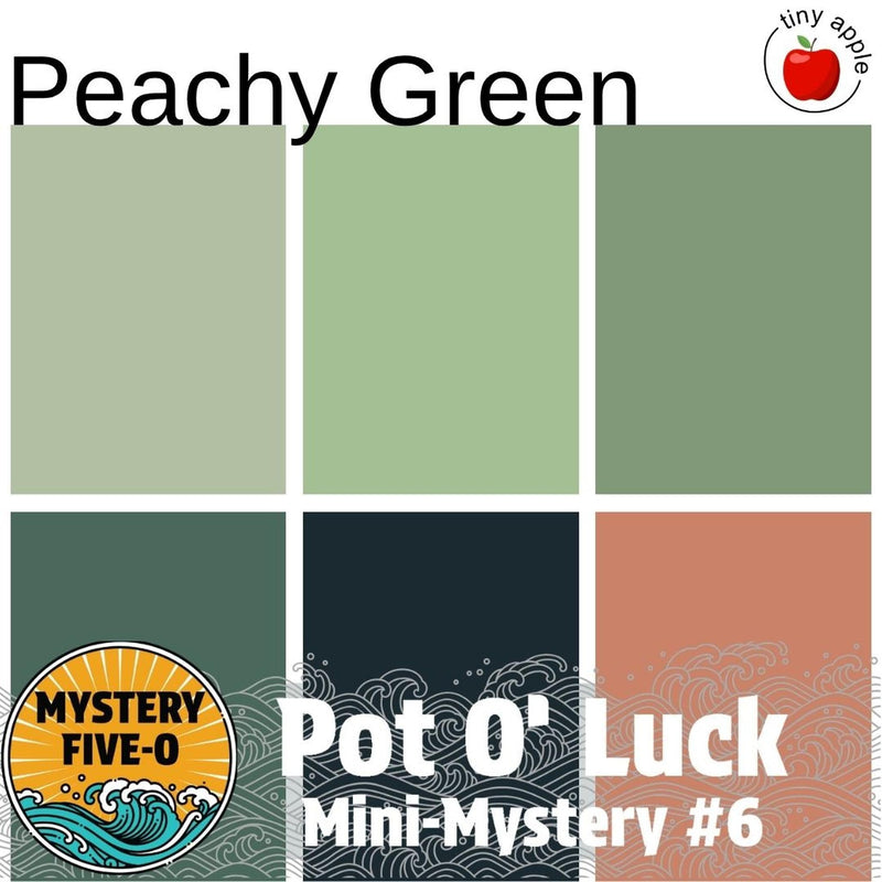 Mystery Five-0 Mini #6 - Kit - Pot O' Luck | Peachy Green