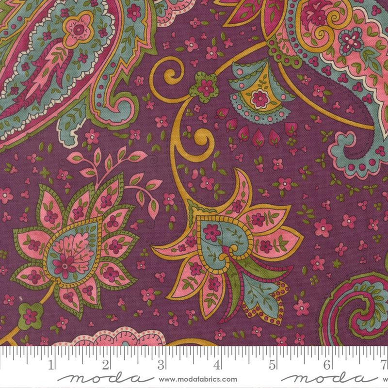 Chelsea Garden Posh Paisley Paisley - Plum