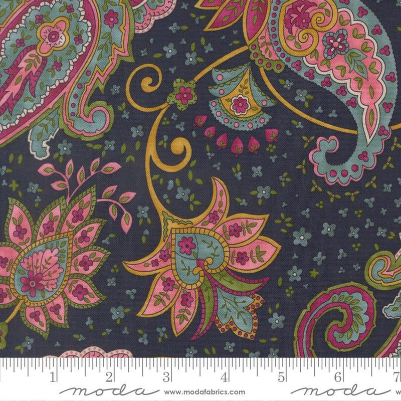 Chelsea Garden Posh Paisley Paisley - Midnight