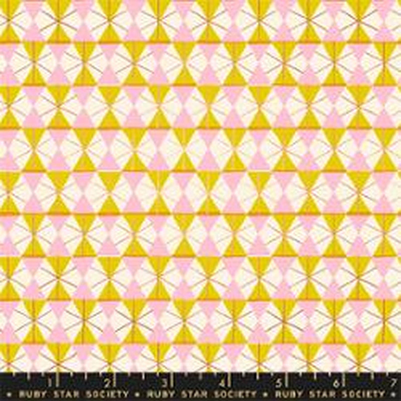 Merry Happy - Blender Geometric Plaid - Golden Hour
