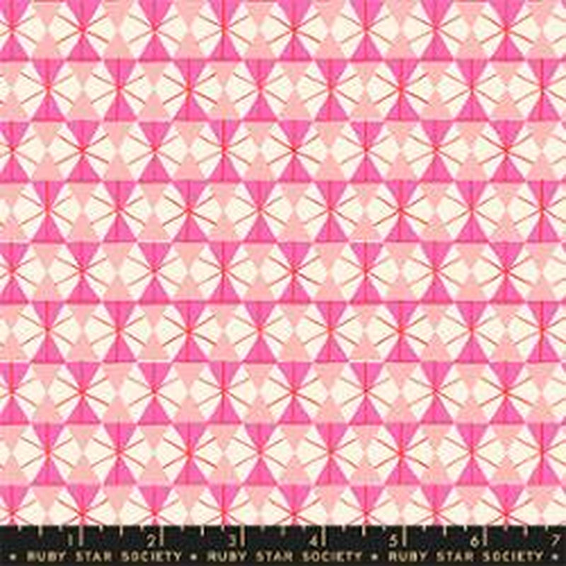 Merry Happy - Blender Geometric Plaid - Lipstick