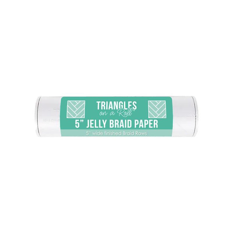 Triangles on a Roll 5" Jelly Braid Paper