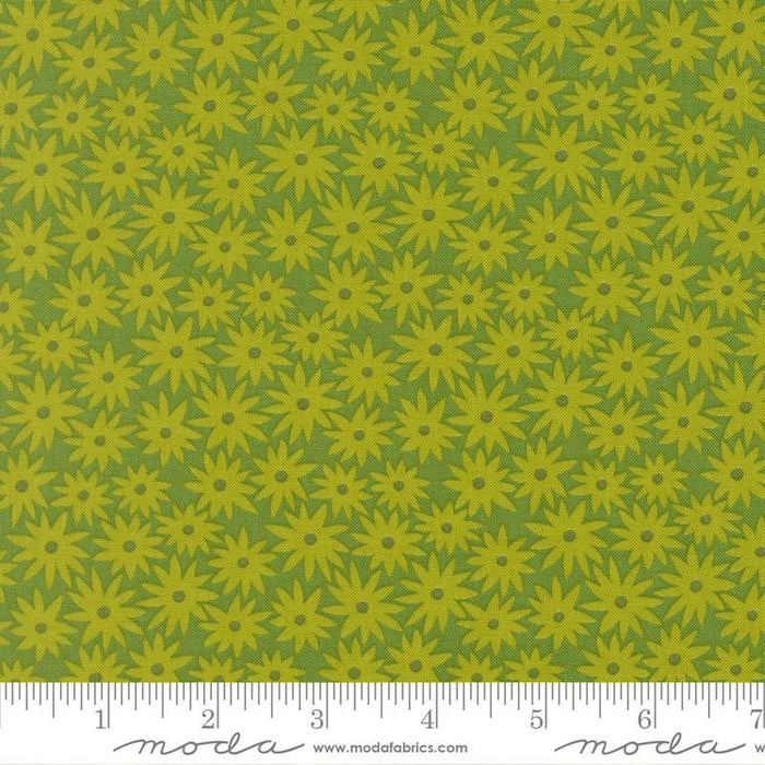 Scenery by Elizabeth Hartman - Sedum Small Floral - Limeade