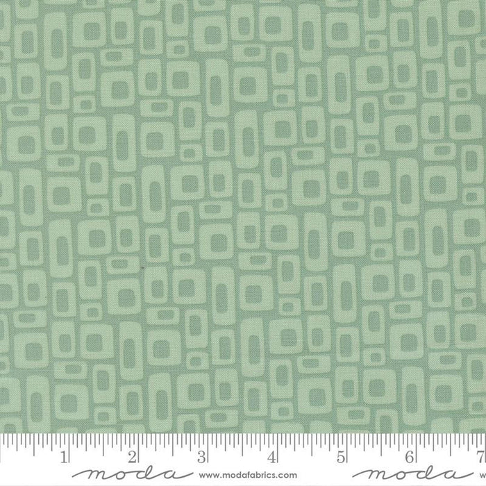 Scenery by Elizabeth Hartman - Marshmallow Geometrics - Dusty Jade