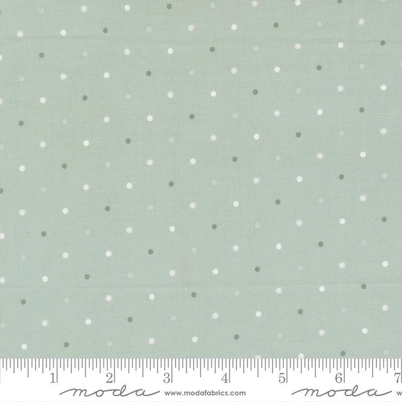 Moda Magic Dot - Wideback - Robins Egg