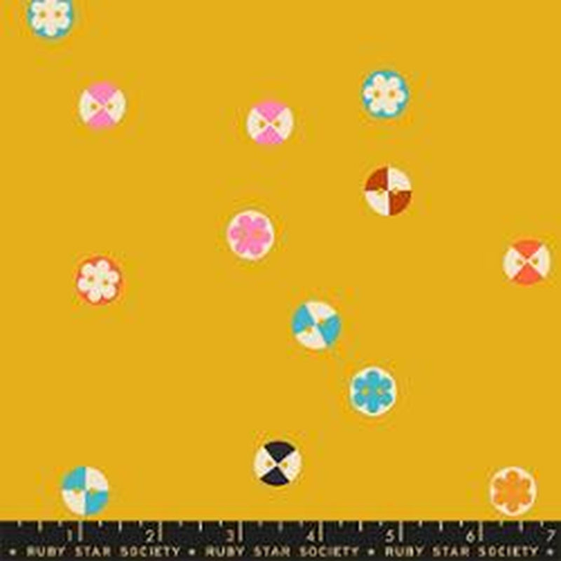 1-800-Notion - Buttons - Goldenrod