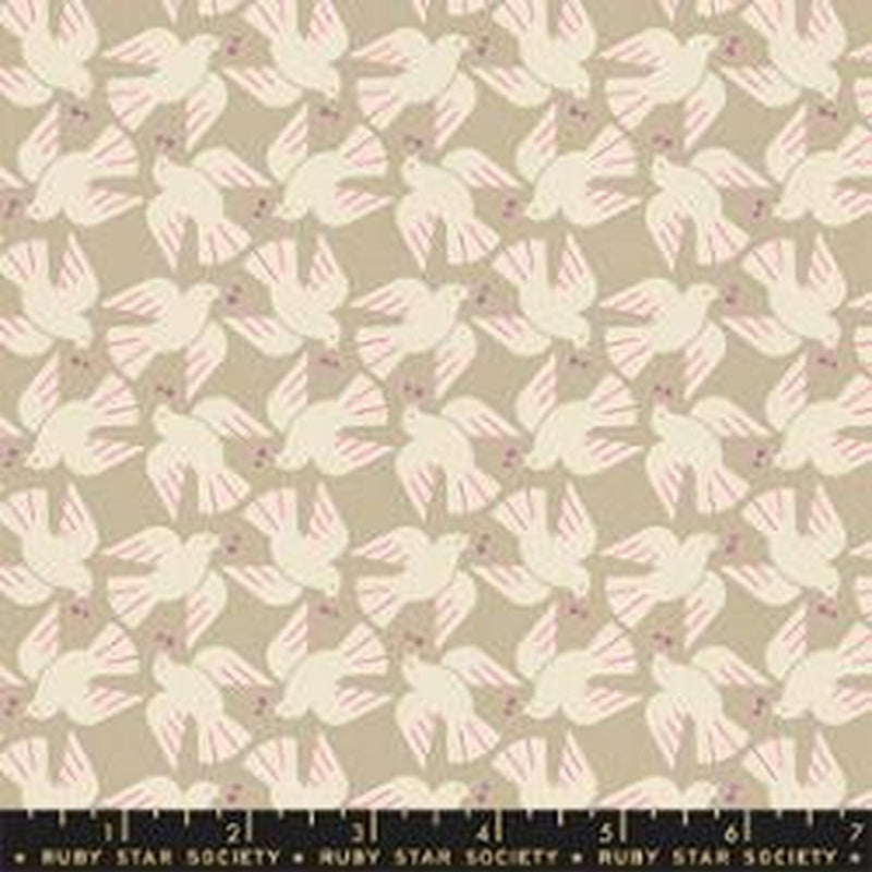 Lofi Linens - Flock Yeah - Khaki