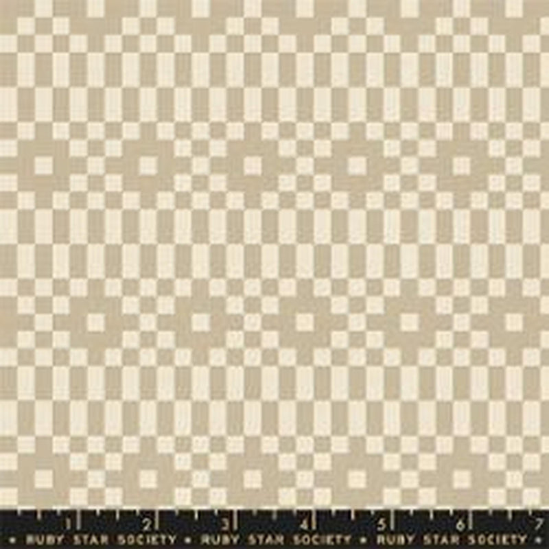 Lofi Linens - Bitmapped - Khaki