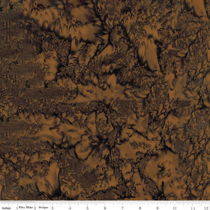 Expressions Batik Hand Dyes by Riley Blake - Gingerbread