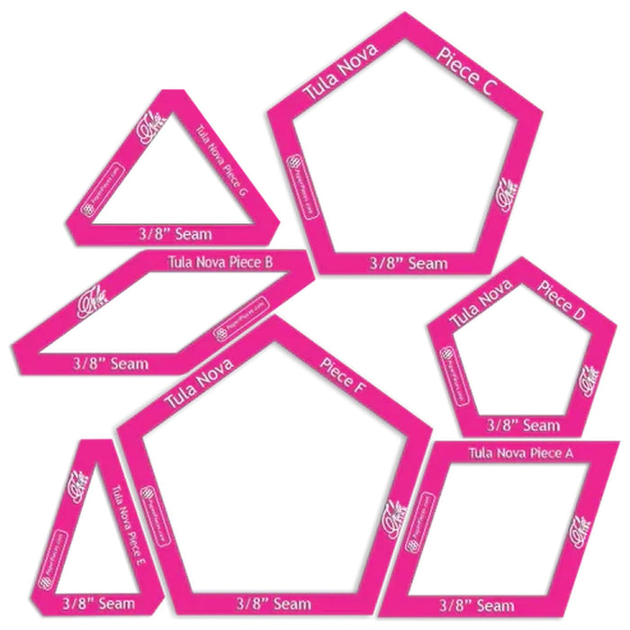 Acrylic Templates for Tula Nova or Tula Super Nova