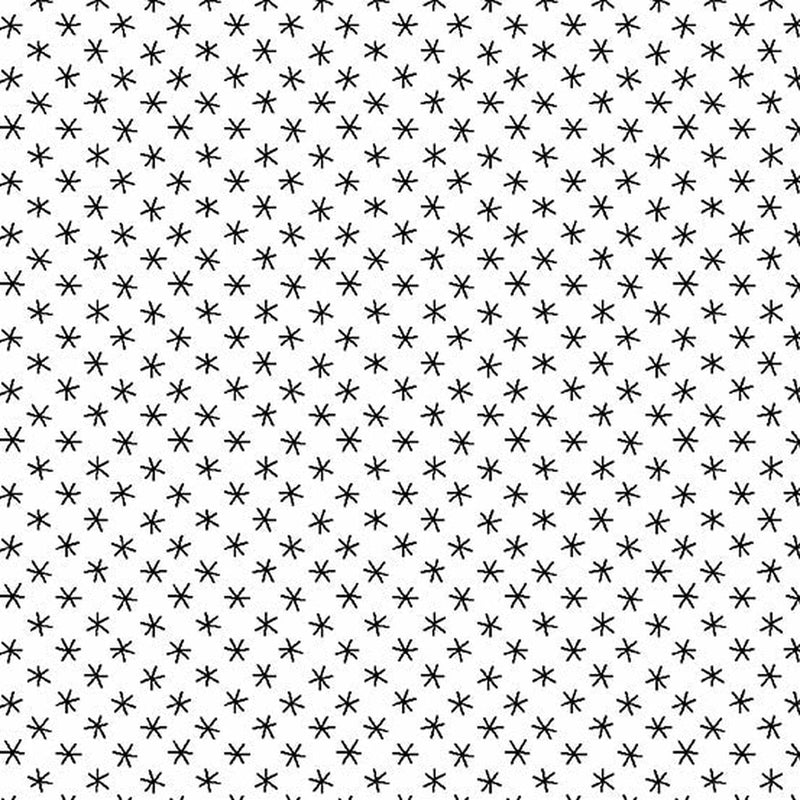 Andover Century Black on White Stars