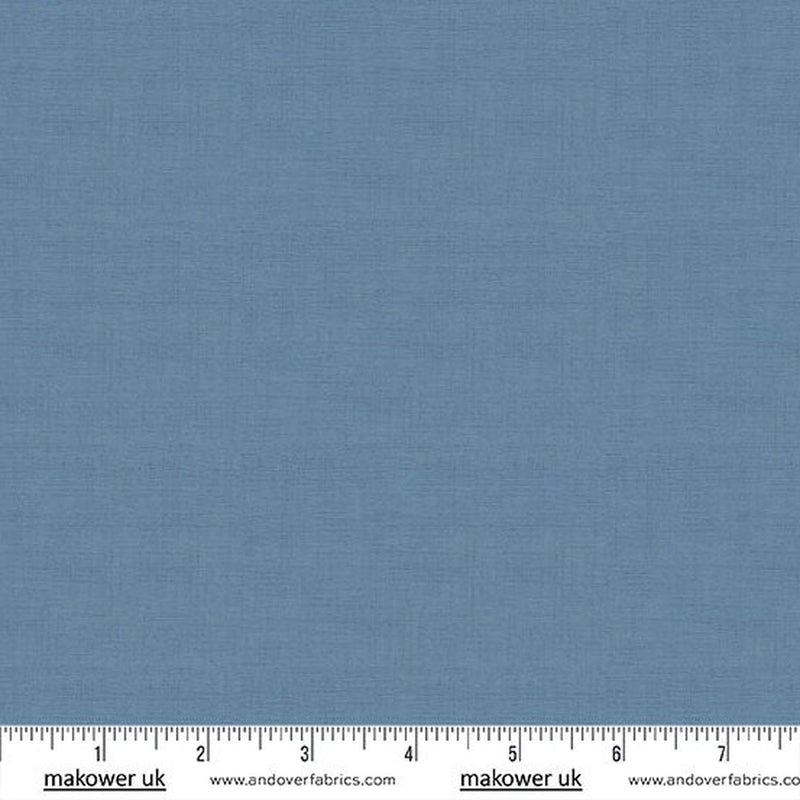 Andover Linen Texture - Denim